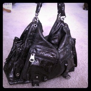 Patent Leather Shoulder Bag